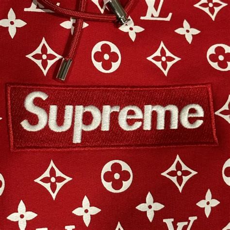 felpa louis vuitton uomo supreme|supreme x louis vuitton.